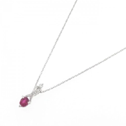 Dây chuyền ruby PT900/PT850 0.40CT - Hàng hiệu Chính hãng 860820
