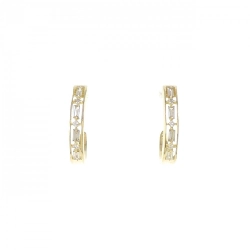 K18YG Bông tai kim cương 0.16CT - Hàng hiệu Chính hãng