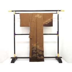 Áo dài thăm viếng với họa tiết vàng và thêu - Hàng hiệu Authentic 877577