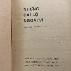 Những đại lộ ngoại vi - Patrick Modiano - Dương Tường dịch 960199