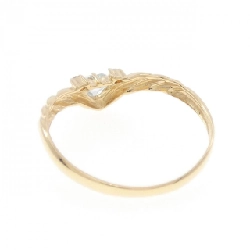 Nhẫn aquamarine K18YG hình trái tim 669344