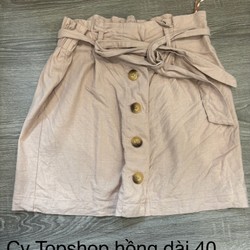 Chân váy Topshop hồng 160428