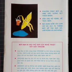 sách nghệ thuật xếp giấy origami Xb năm 1997 701595