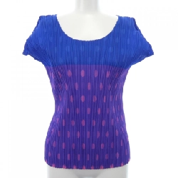 Pleats Please 2007 Chấm Nhuộm Độ PP71-JK791 7562046 Áo