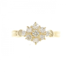 Nhẫn kim cương K18YG 0.25CT 667342