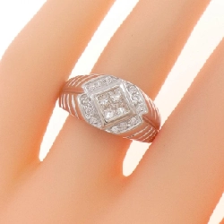 Nhẫn kim cương 750WG 0.40CT - Hàng hiệu Chính hãng 853341