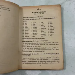 Giới thiệu đề thi tuyển sinh vào đại học/ cao đẳng môn tiếng Anh- Vĩnh Bá 977235