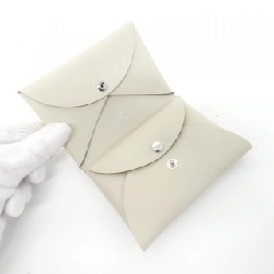 【Sản phẩm chưa sử dụng】Ví tiền Hermes Calvi Duo 085238CK 621459