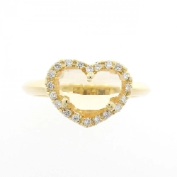 Nhẫn Citrine Hình Trái Tim Ponte Vecchio - Hàng hiệu Chính hãng 837234