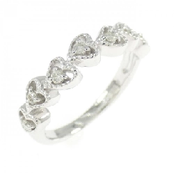 Nhẫn kim cương hình trái tim K18WG