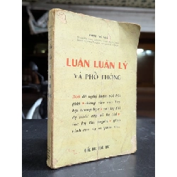 Luận luân lý và phổ thông - Phạm Thế Ngũ
