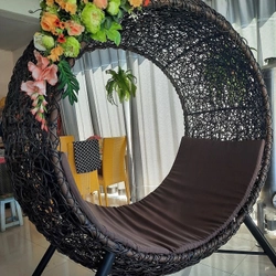 Ghế chụp hình ngoài trời mây tre 445502