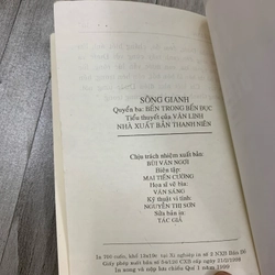 Sông ranh, tiểu thuyết - văn linh. Bộ 3 tập. 1a2.  507719