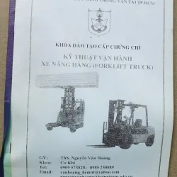 Tài liệu đào tạo - Kỹ thuật vận hành xe nâng hàng - chứng chỉ hành nghề - Forklift Truck