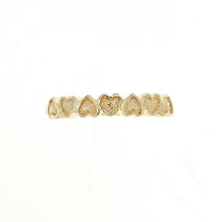 Nhẫn hình trái tim 18KTYG - Hàng hiệu Authentic 853154