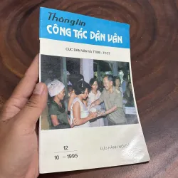 II Lưu Hành Nội Bộ: Thông Tin Công Tác Dân Vận - 1995