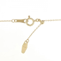 K18YG 2WAY Móng ngựa × Đan chéo Dây chuyền kim cương 0.20CT - Hàng hiệu Chính hãng 861753