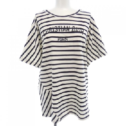 Thương hiệu Christian Dior D？STRIPES Áo cotton jersey 543T15A4235