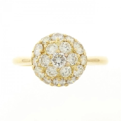 Nhẫn kim cương K18YG 1.01CT 667015