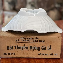 🌸BÁT THUYỀN ĐỰNG GÀ GỐM SỨ 22419