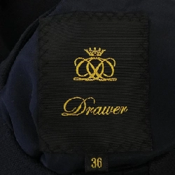 Đồ hiệu DRAWER 6522-234-0703 Áo khoác không cổ - Hàng hiệu Authentic 820865