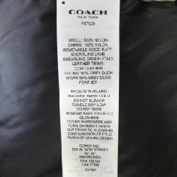 Áo khoác lông vũ COACH - Hàng hiệu Chính hãng 811410