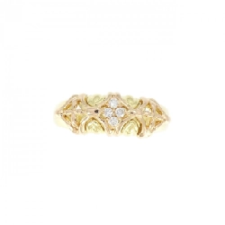 Nhẫn kim cương K18YG/K18PG 0.04CT 672655