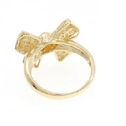 Nhẫn kim cương hình ruy băng K18YG 0.33CT - Hàng hiệu Chính hãng 849692