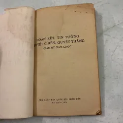 Đoàn kết tin tưởng quyết chiến quyết thắng giặc Mỹ xâm lược - 1971s 997612