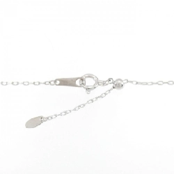 K18WG Dây chuyền hình trái tim Sapphire - Hàng hiệu Chính hãng 863122