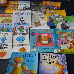 (US/UK Englishbook for children) pass thùng sách thiếu nhi 45 cuốn 697406