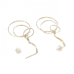 K18YG Bông tai - Hàng hiệu Authentic 866472