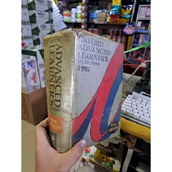 Oxford Advanced Learner's Dictionary 1992 mới 70% ố rách bìa, bung một trang 91 HCM0109 HỌC NGOẠI NGỮ