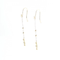 K18YG Bông tai kim cương 0.06CT - Hàng hiệu Chính hãng 869162