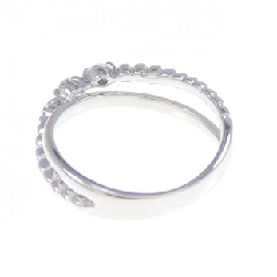 Nhẫn ngón út kim cương K18WG 0.06CT 668057