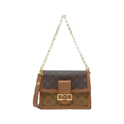 Túi xách vai Louis Vuitton Monogram Reverse Dauphine MM M45958