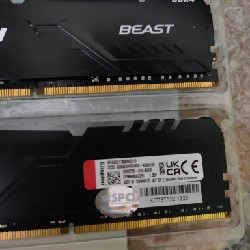 Ram kingston 8gb x2 bus 3600 rgb new bh trọn đời hãng 47676