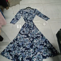 Đầm form dài