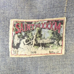 Áo khoác denim SAINT MICHAEL SM-HR8-0000-C39 - Hàng hiệu Authentic 887525