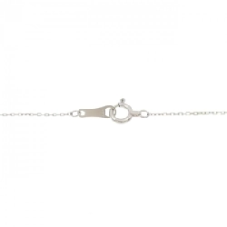 Dây chuyền kim cương hoa PT900/PT850 0.10CT - Hàng hiệu Authentic 857382