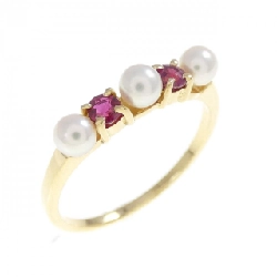 Nhẫn ngọc trai Akoya Mikimoto - Hàng hiệu Authentic