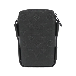 Túi xách vai Louis Vuitton Monogram Shadow Lace-up Pouch M12601 - Hàng hiệu Chính hãng 803110