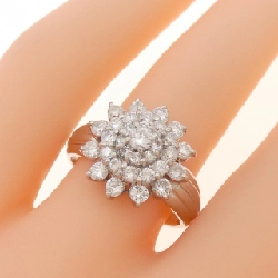 Nhẫn kim cương hoa PT900 1.00CT 671955