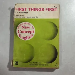First Things First - L.G Alexander
