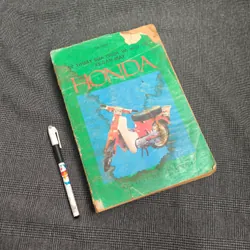 (Sách cổ 1989) Kỹ Thuật Sửa Chữa Và Bảo Trì Xe Gắn Máy Honda - Ed Scott (Bản in đầu)