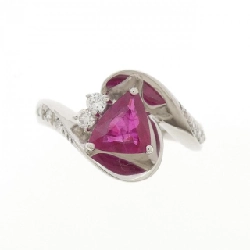 Nhẫn Ruby PT900 0.88CT - Hàng hiệu Chính hãng 855080