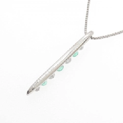 Dây chuyền ngọc lục bảo PT900/PT850 0.24CT - Hàng hiệu Authentic 860969