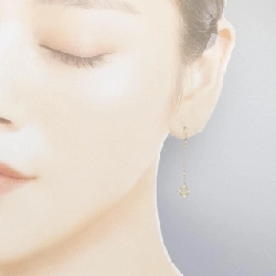 K18YG Bông tai kim cương 0.08CT - Hàng hiệu Chính hãng 871993