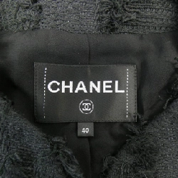 Jacket không cổ CHANEL P70547V61746 21S 632751
