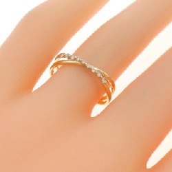 Nhẫn kim cương K18YG - Hàng hiệu Authentic 854564